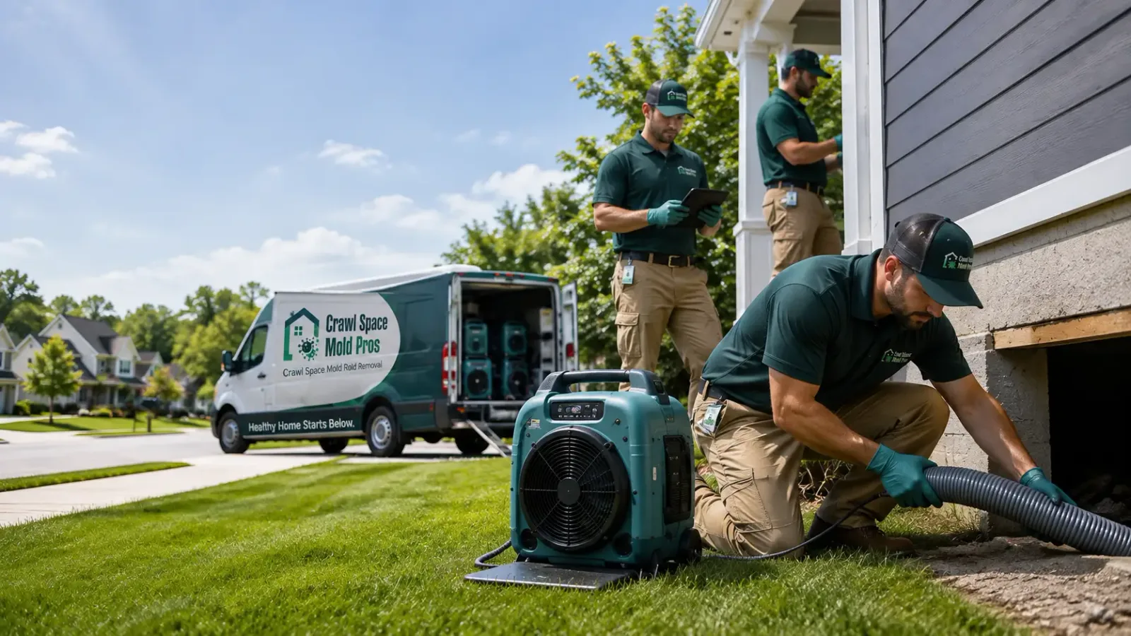 Crawl Space Mold Removal in Agency, IA